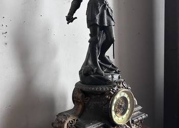 `zegar kominkowy figuralny Joanna D`arc