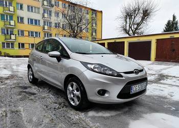Ford Fiesta 1.4 benzyna 100 KM, z polskiego salonu, I właściciel, garażowan