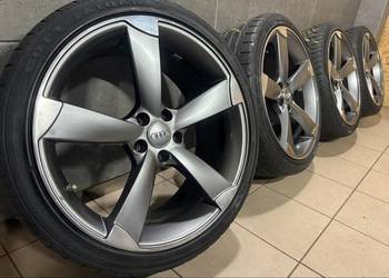 20 cali A5 A6 A7 felgi koła komplet 5x112 9J ET35 255/35 R20 Rotor