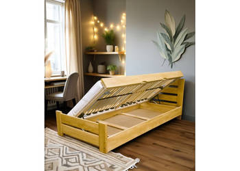 Łóżko ETNA regulowany tapczan z otwieranym pojemnikiem