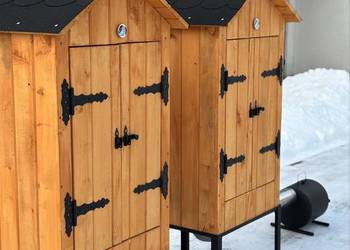 Wędzarnia ogrodowa drewniana