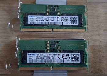 DDR5 16GB SODIMM 5600MHz Samsung (2x8GB) Pamięci Ram do Laptopa