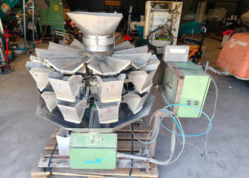 ZESTAW Waga naważarka wielogłowicowa (10 kanalowa) z pionowa maszyną pakuj…