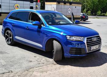 Audi Q7 II 3.0 TDI 218KM S-Line 2017R Salon PL 1 Wł 2 kpl kół BDB Sanok