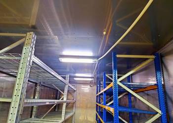 Kontener grzewczy przemysłowy aluminiowy, kontener suszarnia