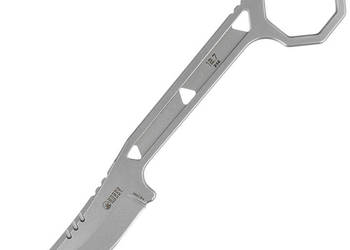 Nóż Kubey Knife 12.7 Trailing Steel Handle, Bead Blasted 14C28N by HYDRA D…