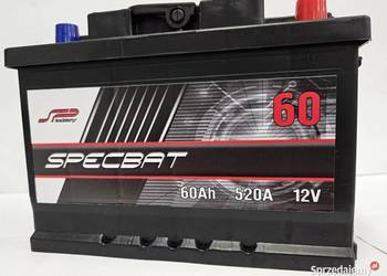 Akumulator 60Ah 520A EN SPECBAT  PRAWY PLUS