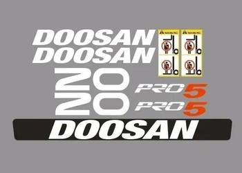 Naklejki oklejenie DOOSAN 20 Zamiennik