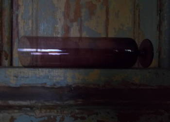 Wazonik-Oberżyna-Lata PRL-Vintage