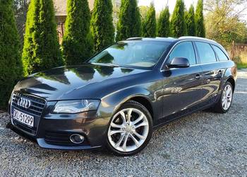 Audi A4 B8 2008r 1.8T 160KM Benzyna Avant Sportline Klima Navi Tempomat PDC