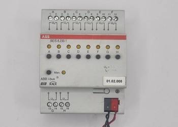 Moduł ABB i-bus KNX BE/S 8.230.1, wejście binarne 8x230V, używany, sprawny