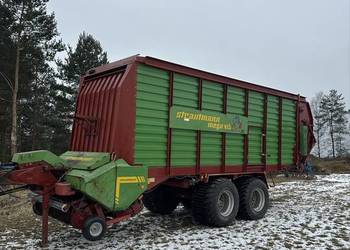 Przyczepa samozbierająca Strautmann Mega Vitesse 3DO Pottinger Krone
