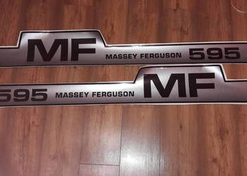 naklejki massey ferguson 595 mf 592 mf 590 mf 550
