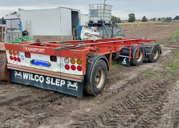 Przyczepa pod kontener wózek dolly