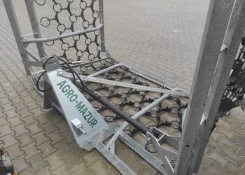 Włóka łąkowa 5m 4 rzędowa hydrauliczna
