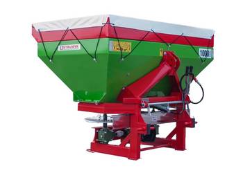 Rozsiewacz do nawozów dwutarczowy STRUMYK, TYTAN 600L-1400L