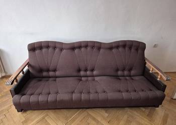 Wersalka rozkładana z czasów PRL-u klasyka vintage
