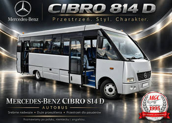 Mercedes Mediano CIBRO Vario, Cibro, 814D , 33 Miejsca, Szeroko Kadłubowy,…