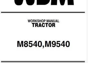 Kubota M8540 M9540 M6800 M8200 M9000 instrukcja napraw serwisowa J.POLSKI