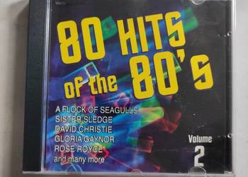 80 Hits Of The 80'smuzyka cd kolekcjonerska płyta vintage retro