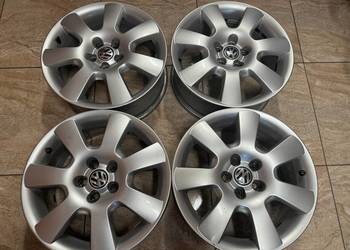 4x Felga aluminiowa Borbet 6.5" 16" 5x100 1C0601025H SEAT LEON GOLF IV BORA
