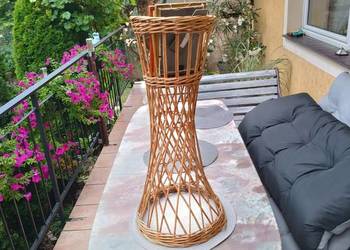 Kosz wiklinowy kwietnik biblioteczka