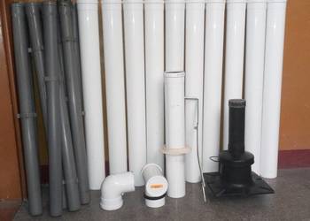 Komin do pieca kondensacyjnego 60/100 + pakiet kominowy 60/100