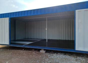 HALA MAGAZYN Z KONTENERÓW 2×30 HC ONE WAY – 45m2