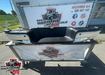 Zderzak Toyota Hilux Tył Tylny Chrom Oryginalny Bumper