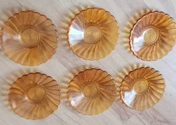 Szkło kolorowe Małe talerzyki