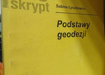 Podstawy geodezji książki Warszawa księgarnia outlet szkolne