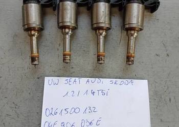 Sprawdzony wtryskiwacz VW 1.2 1.4 TFSI 0261500132 04E906036E