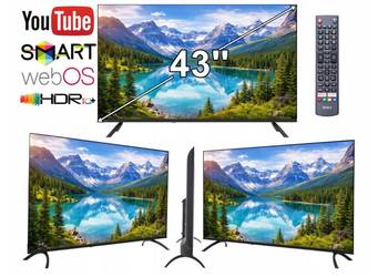 Telewizor SMART TV LED 43" VIVAX 43LE110WO WebOS FullHD DVBT2 HDR Bluetooth
