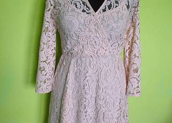 Sukienka - z koronki - 36  S - biust 80 - 90 cm ASOS