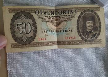 Stare pieniądze 50 forintów 1983 listopad