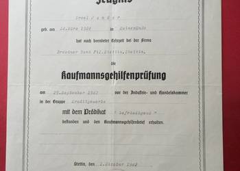 ( 42 ) Dyplom kupiecki ( 42 ) Dyplom kupiecki