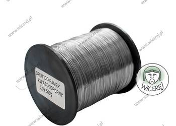 Drut pszczelarski do ramek 0,3mm - 0,5kg Nierdzewny ramki ule