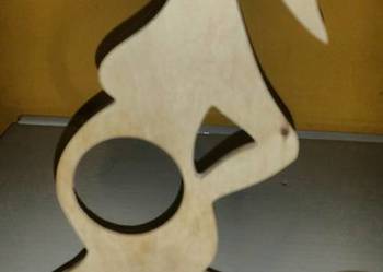 podstawka stojak statuetka ciąża kobieta usg drewno  prezent
