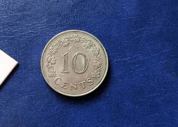 Stare monety 10 cent 1972 Malta