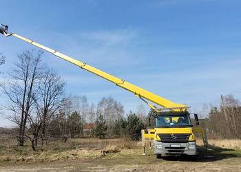 Podnośnik koszowy 35 m Wumag WT 350 zwyżka podest Palfinger Bison TKA 35 KS