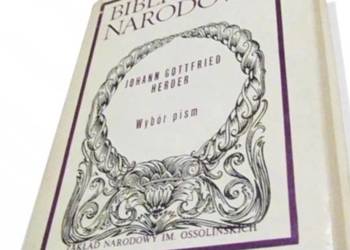 WYBÓR PISM - JOHANN GOTTFRIED HERDER
