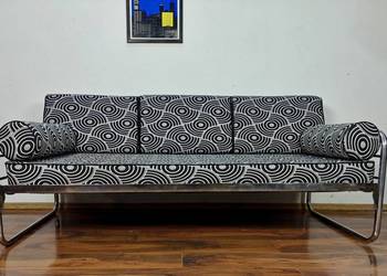 Sofa Gottwald, Slezak KOVONA Czechosłowacja Odnowiona Bauhaus Art Deco