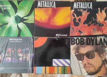 Płyty winylowe - Metallica i inni
