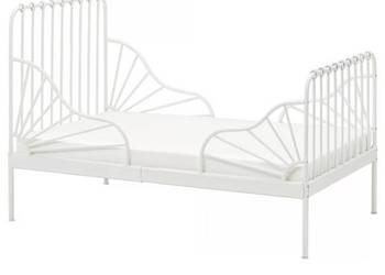 Lozko rosnące IKEA Minnen biale