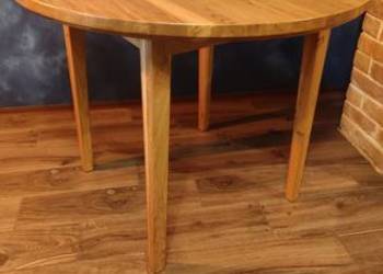 Stół dębowy fi95,5cm (100) okrągły