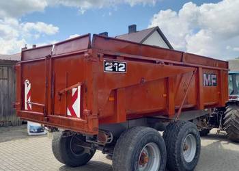 Przyczepa skorupowa brimont 12 t