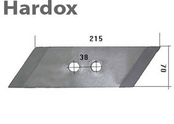 Dłuto 100ha! HARDOX 1867673/P części do pługa SOUCHU PINET