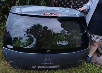 Cała szyba tylna klapy bagażnika Citroen C4 Grand Picasso I podgrzewana