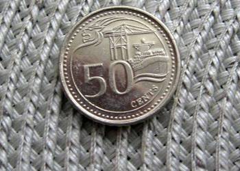 Singapur 50 Cent 2013r