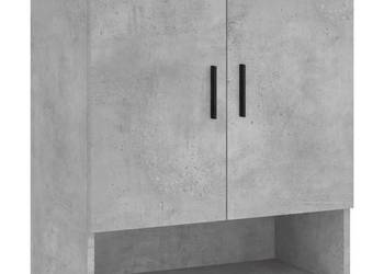 Szafka wisząca szarość betonu 60x31x70 cm WM-829928